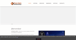 Desktop Screenshot of fincaslayes.com